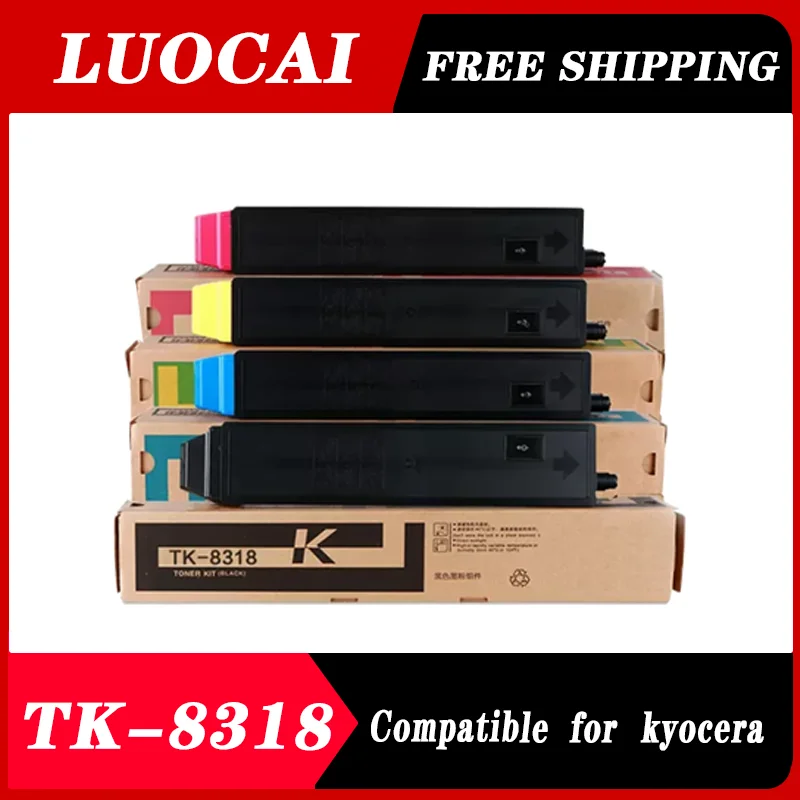 Тонер-картридж для принтера kyocera TASKalfa 2550ci, цветной, TK8318, китайская версия
Тонер-картридж для принтера kyocera TASKalfa 2550ci, цветной, TK8318, китайская версия