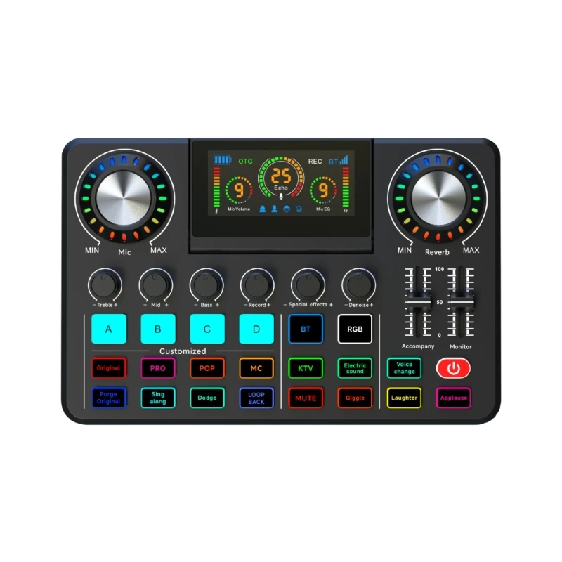 M5TD Transportable USB Combiner Sound Card With Voice Consequences Type Link Tall Resolution Sound Seize Thin Plastic Building
M5TD Transportable USB Combiner Sound Card With Voice Consequences Type Link Tall Resolution Sound Seize Thin Plastic Building