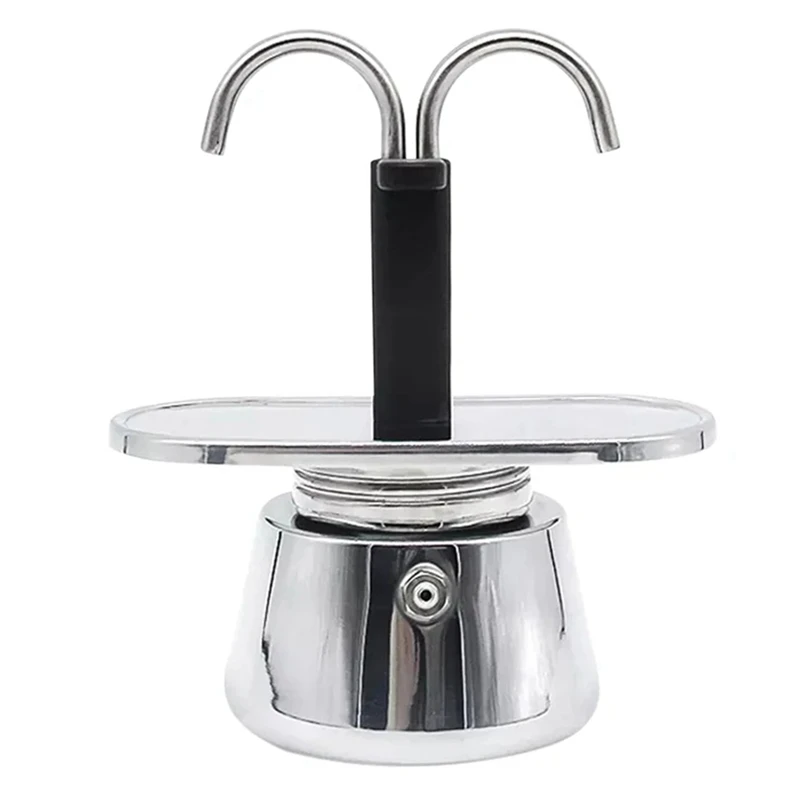 Кофейник Moka, кофейник из нержавеющей стали с двойной головкой, в итальянском стиле, «сделай сам», для кухни
Кофейник Moka, кофейник из нержавеющей стали с двойной головкой, в итальянском стиле, «сделай сам», для кухни
