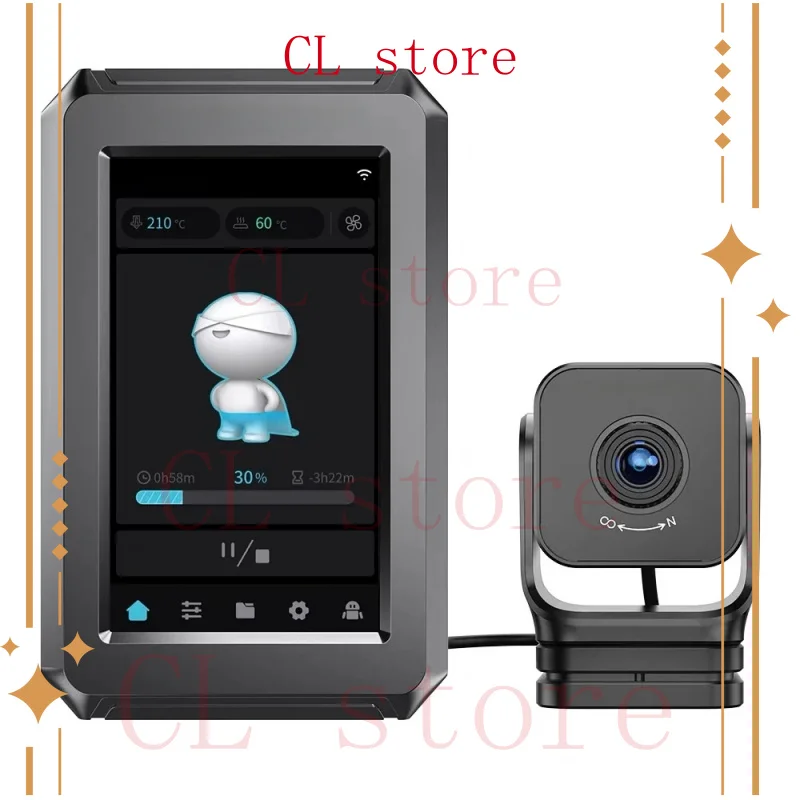 Совершенно новый смарт-комплект для 3D-печати Creality V3KE/K1/K1C/K1MAX Nebula Camera совместим с несколькими моделями. 
Совершенно новый смарт-комплект для 3D-печати Creality V3KE/K1/K1C/K1MAX Nebula Camera совместим с несколькими моделями.