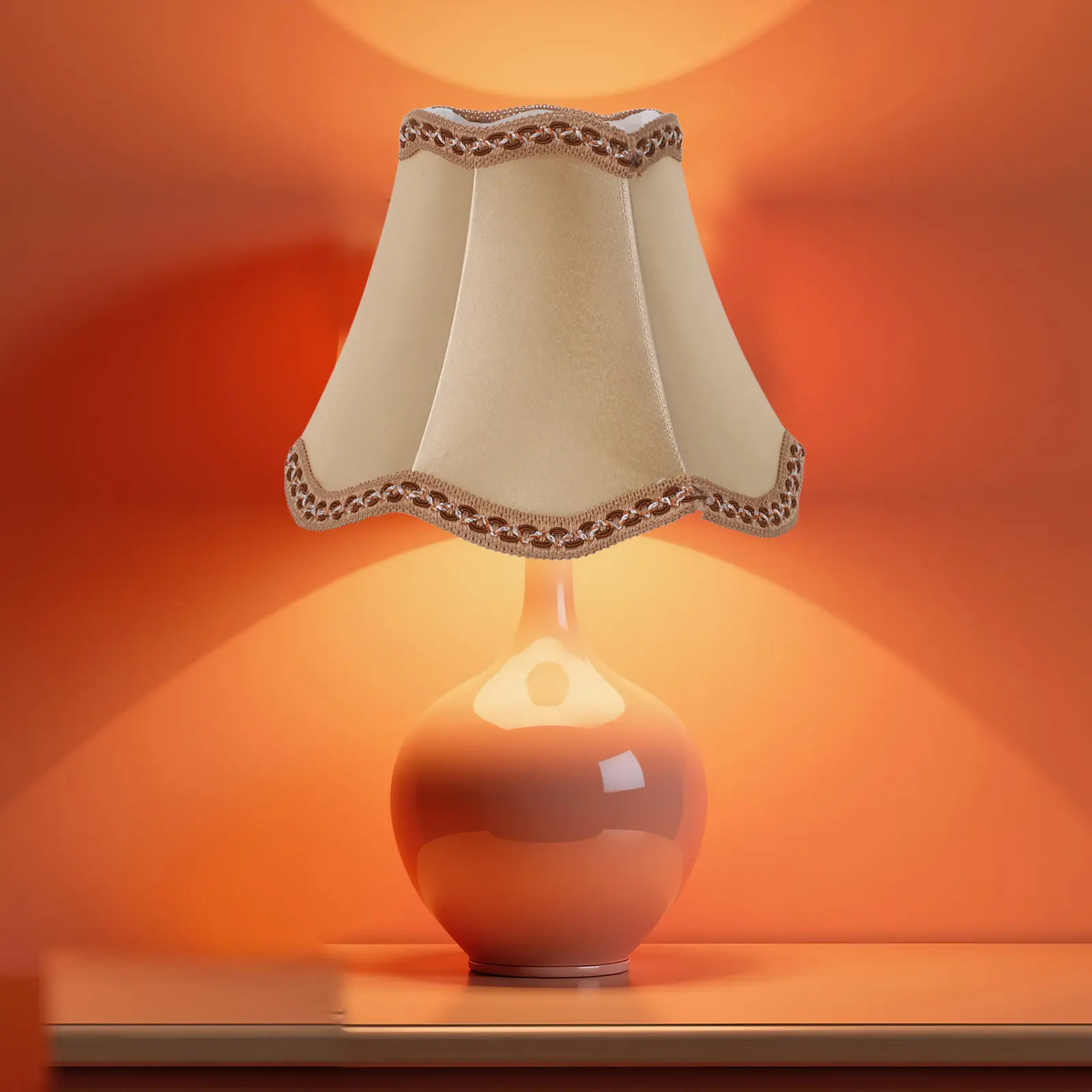 European Small Bell Lamp Shade Fabric Cover for Table Floor Wall Lamps Soft Cloth Lampshade for Bedroom Living Room 5 Tops X 10
European Small Bell Lamp Shade Fabric Cover for Table Floor Wall Lamps Soft Cloth Lampshade for Bedroom Living Room 5 Tops X 10
