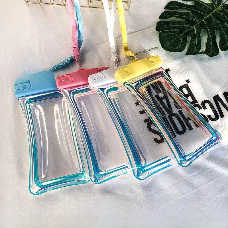 Iatable Waterproof Phone Bag for Swimming And Snorkeling Multi-Color Transparent Sed Floating Universal Mobile Phone Case
Iatable Waterproof Phone Bag for Swimming And Snorkeling Multi-Color Transparent Sed Floating Universal Mobile Phone Case