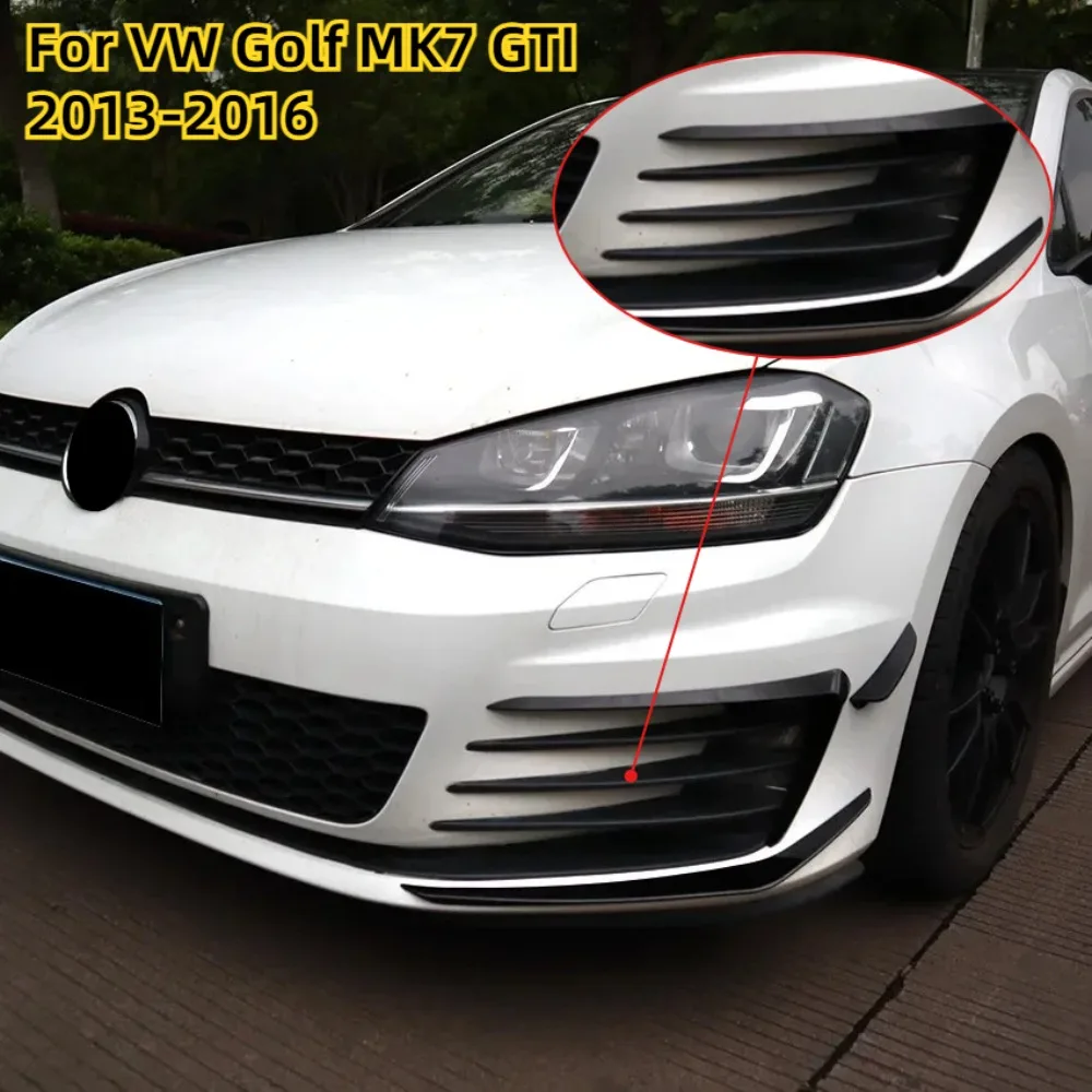 Front Bumper Canard Splitter Fog Light Air Vent Trim Flap Cover Fit For VW Golf MK7 GTI 2013-2016 Exterior Tuning Accessories
Front Bumper Canard Splitter Fog Light Air Vent Trim Flap Cover Fit For VW Golf MK7 GTI 2013-2016 Exterior Tuning Accessories