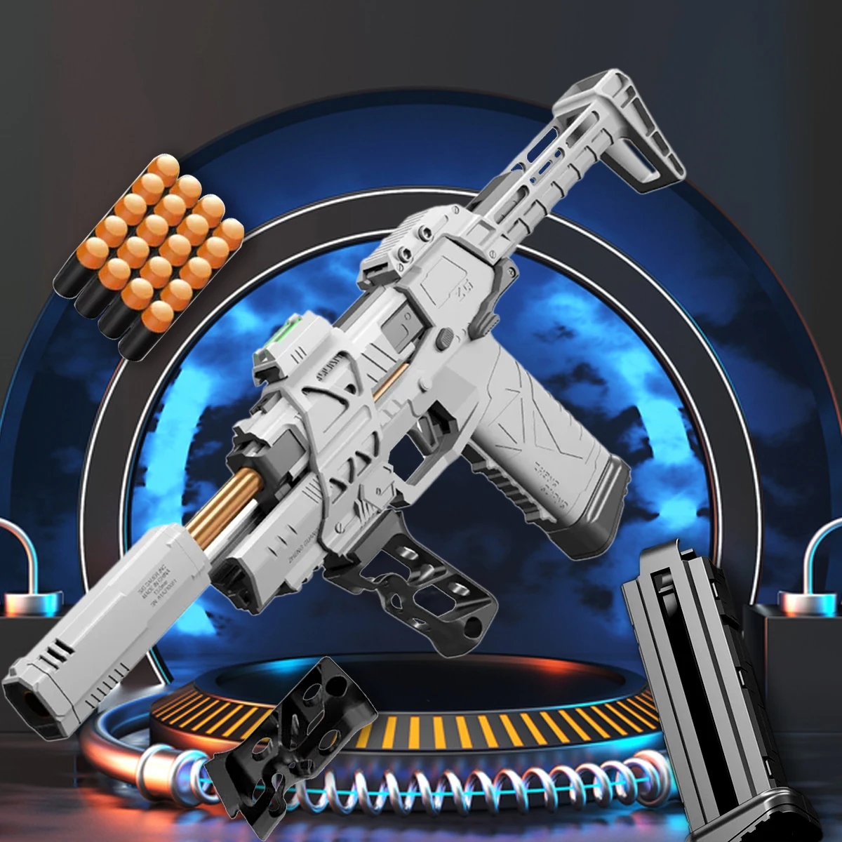 Gecko Soft Bullet Toy Gun 3.0 Manual Launcher Pistol Dart Rifle Pneumatic Gun Shooting Model Suitable for Teenagers Boys Adults
Gecko Soft Bullet Toy Gun 3.0 Manual Launcher Pistol Dart Rifle Pneumatic Gun Shooting Model Suitable for Teenagers Boys Adults