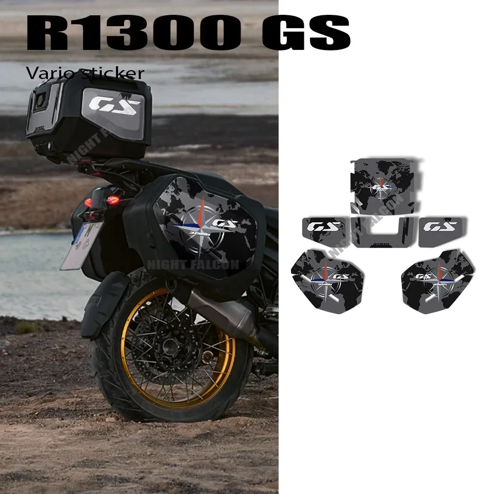 Тройная черная наклейка GS 1300 на чемодан мотоцикла, защитная наклейка для BMW R 719 GS R1300GS 1300-
Тройная черная наклейка GS 1300 на чемодан мотоцикла, защитная наклейка для BMW R 719 GS R1300GS 1300-