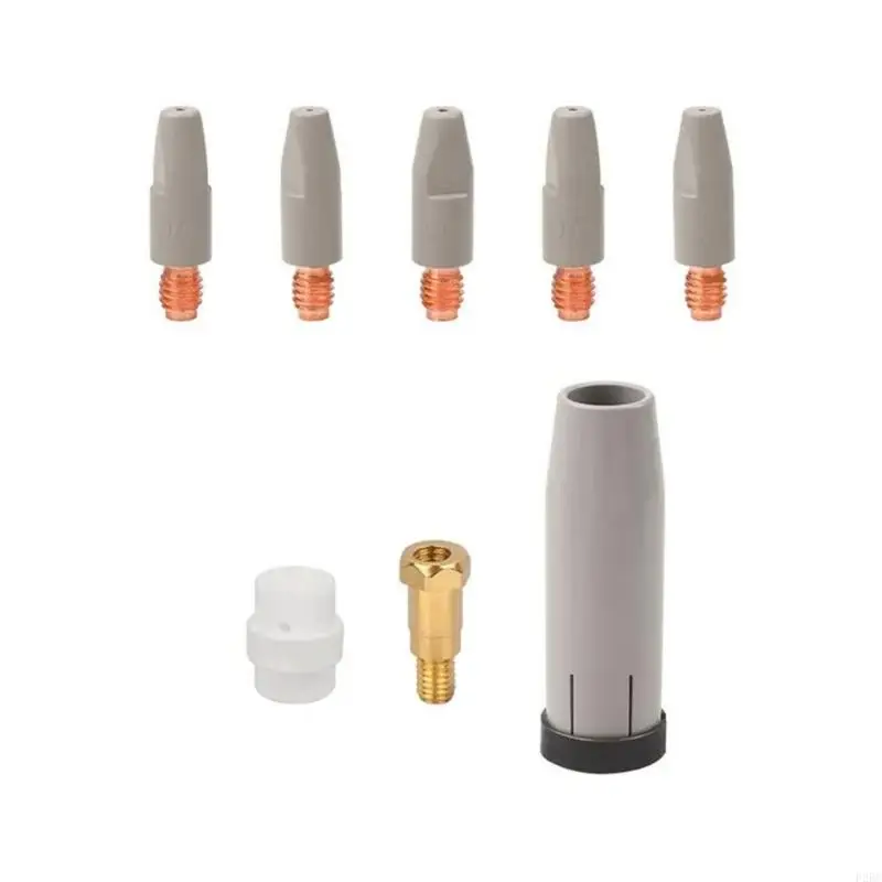 F26C Set Of 8 Conductive Nozzle Stems Conductive Nozzle Extension Providing Superior Wear Resistant for 36KD Welding Tool
F26C Set Of 8 Conductive Nozzle Stems Conductive Nozzle Extension Providing Superior Wear Resistant for 36KD Welding Tool