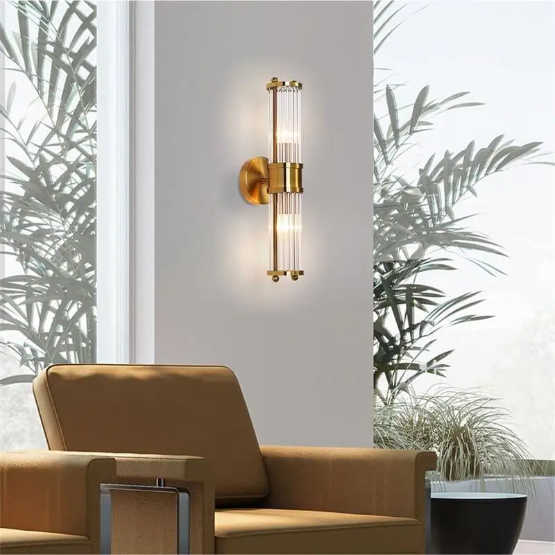 Wall Lamp Bedroom Crystal Post-modern Light Luxury Creative Living Room TV Background Wall Lamps
Wall Lamp Bedroom Crystal Post-modern Light Luxury Creative Living Room TV Background Wall Lamps