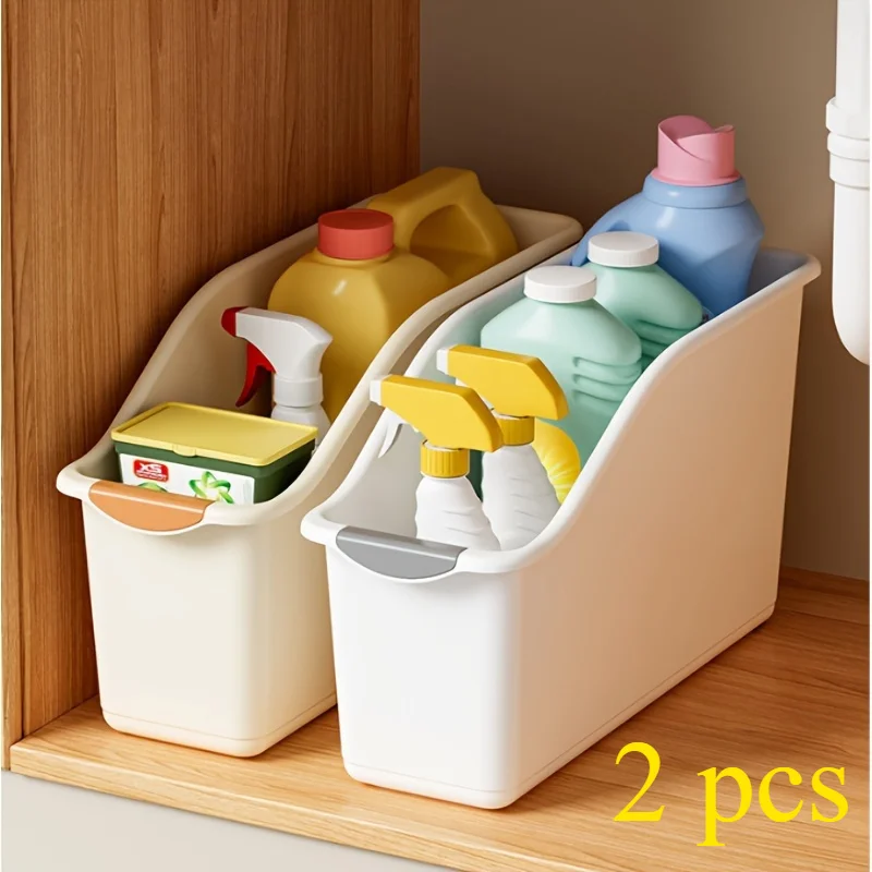 2 One Plastic Multifunctional Storage Box Suit, Curved Design Is Suitable for Home Finishing, Ideal for Cleaning Products And Household Necessities, Storage Boxes, Baskets, Boxes And Containers for Home Finishing(Random Color)
2 One Plastic Multifunctional Storage Box Suit, Curved Design Is Suitable for Home Finishing, Ideal for Cleaning Products And Household Necessities, Storage Boxes, Baskets, Boxes And Containers for Home Finishing(Random Color)