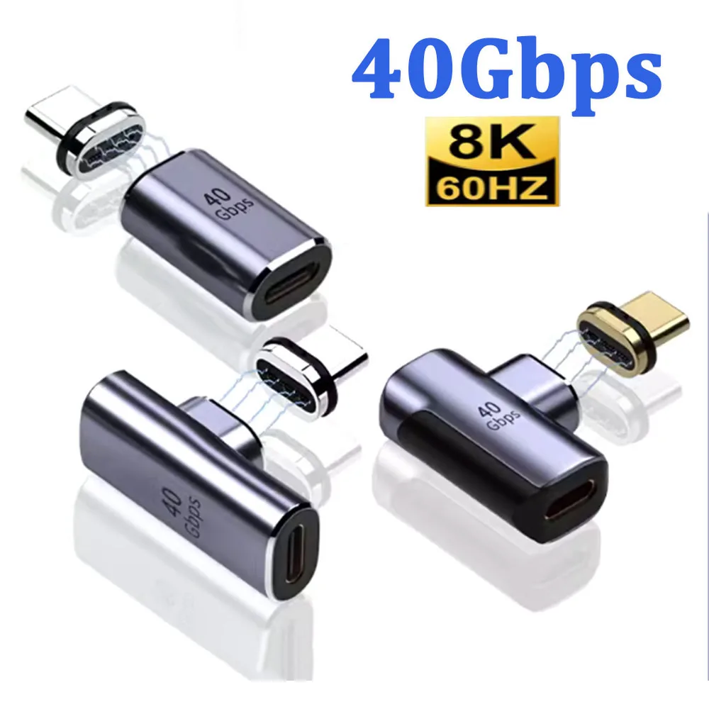 Магнитный адаптер USB4.0 Thunderbolt3 40 Гбит/с Адаптер USB C к Type C Магнитный преобразователь для быстрой зарядки 140 Вт 8K при 60 Гц
Магнитный адаптер USB4.0 Thunderbolt3 40 Гбит/с Адаптер USB C к Type C Магнитный преобразователь для быстрой зарядки 140 Вт 8K при 60 Гц