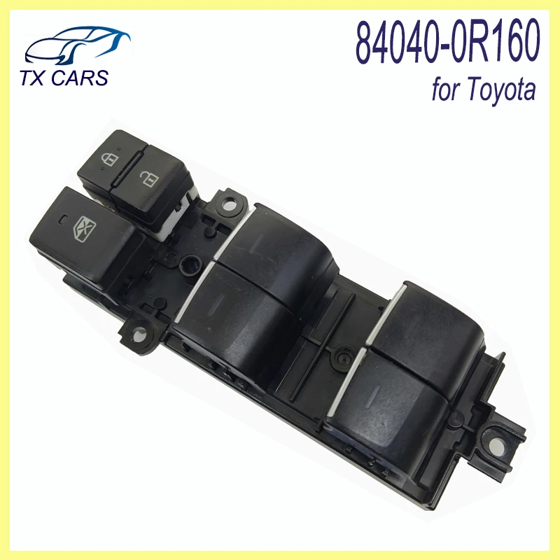 84040-0R160 Driver Door Master Power Window Switch for Toyota HIGHLANDER/KLUGER
84040-0R160 Driver Door Master Power Window Switch for Toyota HIGHLANDER/KLUGER