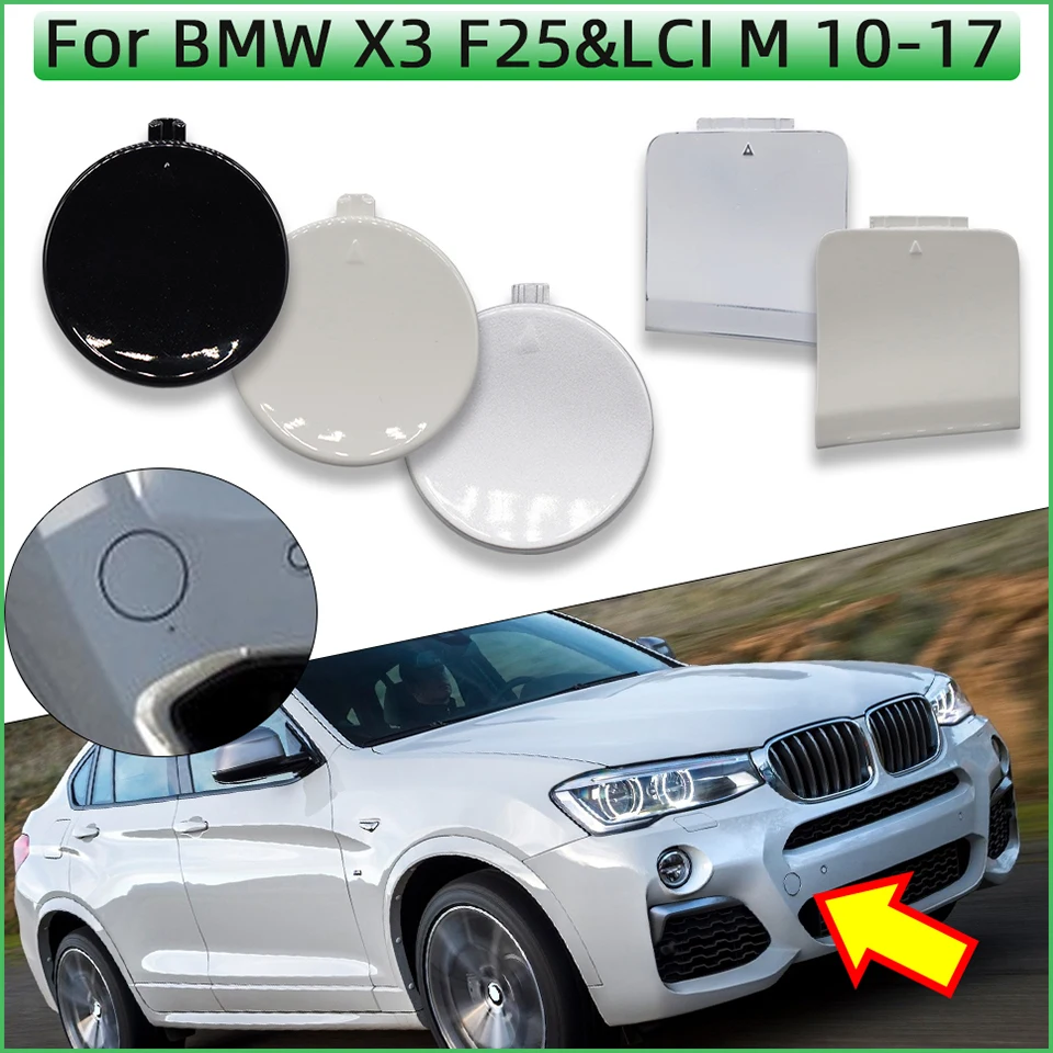 For BMW X3 F25/LCI M-Sport 2010-2017 Front Rear Bumper Tow Hook Cover Cap Hauling Shell #51118065883 51128052112 Car Accessories
For BMW X3 F25/LCI M-Sport 2010-2017 Front Rear Bumper Tow Hook Cover Cap Hauling Shell #51118065883 51128052112 Car Accessories