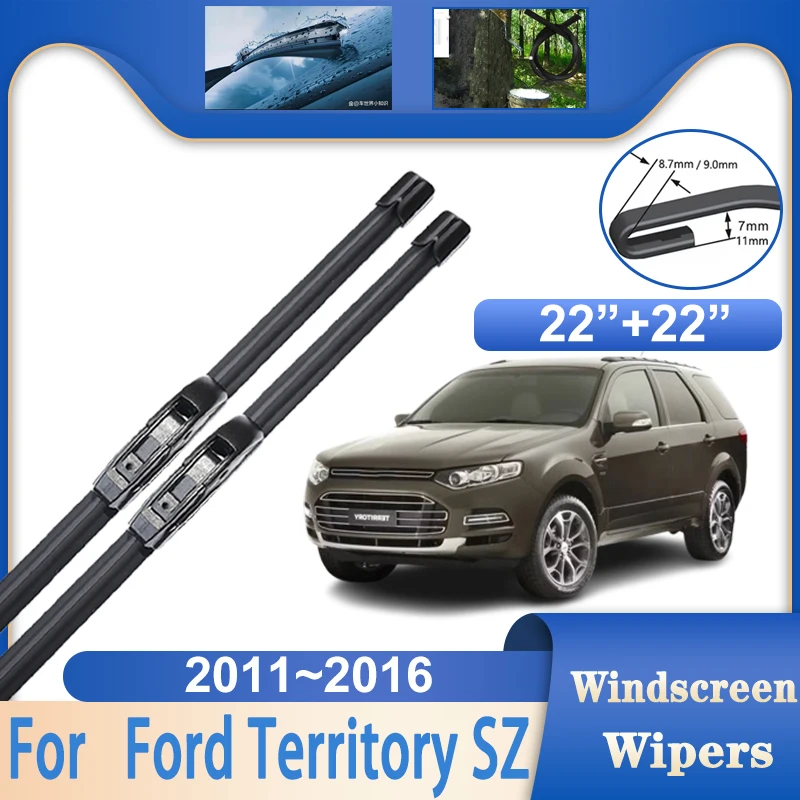 For Ford Territory SZ Parts Accessories 2011~2016 Rubber Window Windshield Windscreen Wipers Auto Rain Brushes Car Wipers Blades
For Ford Territory SZ Parts Accessories 2011~2016 Rubber Window Windshield Windscreen Wipers Auto Rain Brushes Car Wipers Blades