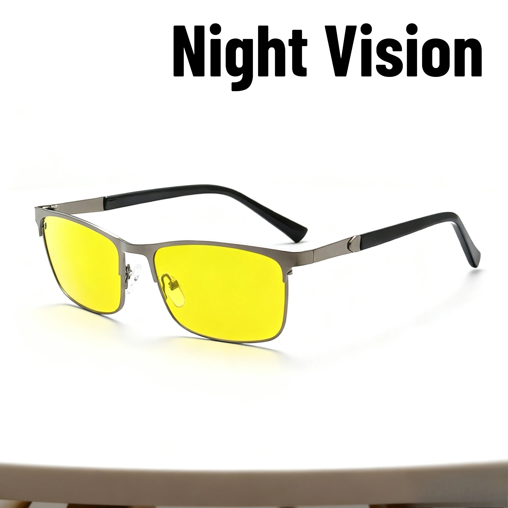Men's Square Frame Night Vision Glasses Men and Women Fashion Polarized Night Vision Glasses New Eye Protection Driving Glasses
Men's Square Frame Night Vision Glasses Men and Women Fashion Polarized Night Vision Glasses New Eye Protection Driving Glasses