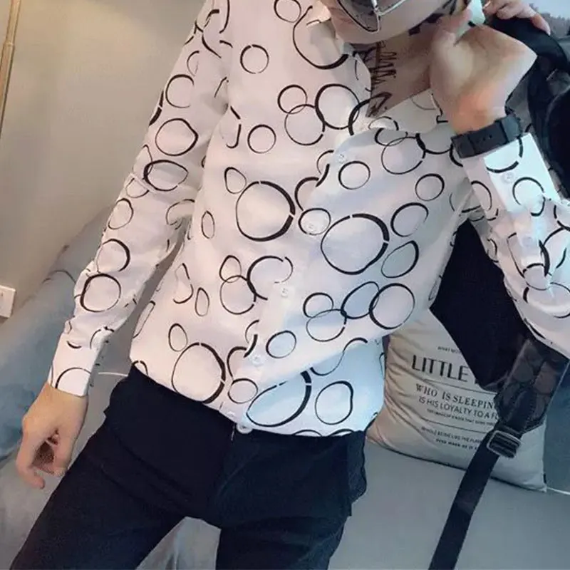 Elegant Fashion Harajuku Slim Fit Male Clothes Loose Casual Sport All Match Outerwear Pointed Collar Button Long Sleeve Shirt
Elegant Fashion Harajuku Slim Fit Male Clothes Loose Casual Sport All Match Outerwear Pointed Collar Button Long Sleeve Shirt