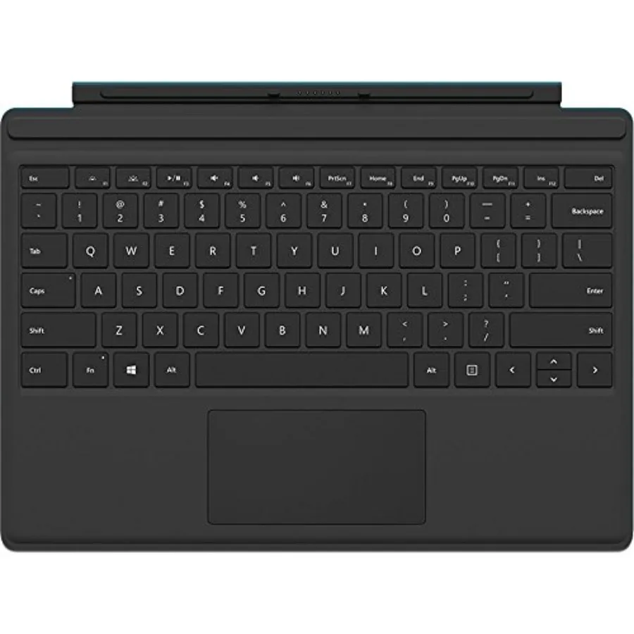 Type Cover for Surface Pro - Black: premium keyboard cover for laptop use, durable fabric material, sleek black color, responsi
Type Cover for Surface Pro - Black: premium keyboard cover for laptop use, durable fabric material, sleek black color, responsi