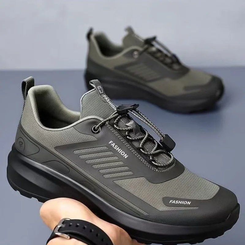 Men's Outdoor Casual Shoes Comfortable Soft Bottom Breathable Anti-slip Fashionable Trendy Work Shoes Korean Version New Model
Men's Outdoor Casual Shoes Comfortable Soft Bottom Breathable Anti-slip Fashionable Trendy Work Shoes Korean Version New Model