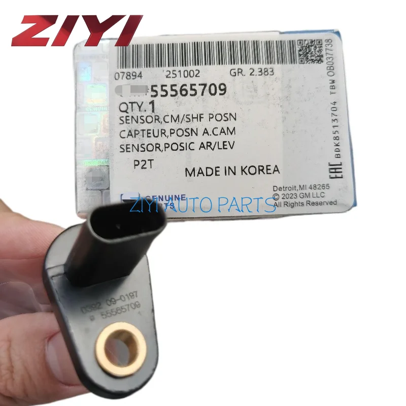 Original New 55565709 Camshaft Position Sensor for Chevrolet Aveo 5 Cruze Sonic Trax Pontiac G3 1.6 1.8L
Original New 55565709 Camshaft Position Sensor for Chevrolet Aveo 5 Cruze Sonic Trax Pontiac G3 1.6 1.8L