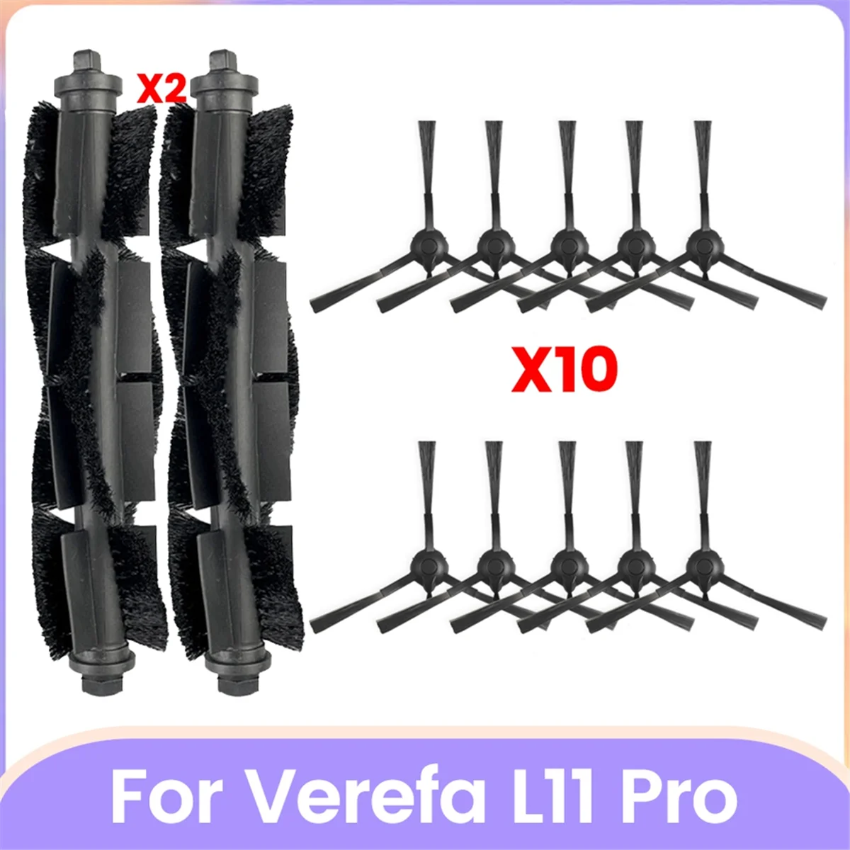 A76Z For Verefa L11 Pro Vacuum Parts Main Roller Side Brush Replacement Accessories
A76Z For Verefa L11 Pro Vacuum Parts Main Roller Side Brush Replacement Accessories