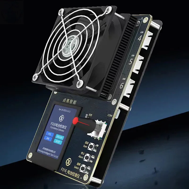 F316 6-Channel Battery Calibrator Support Battery Round Cycle Test Health Up 100% For iPhone 11~14PM No External Cable Required
F316 6-Channel Battery Calibrator Support Battery Round Cycle Test Health Up 100% For iPhone 11~14PM No External Cable Required