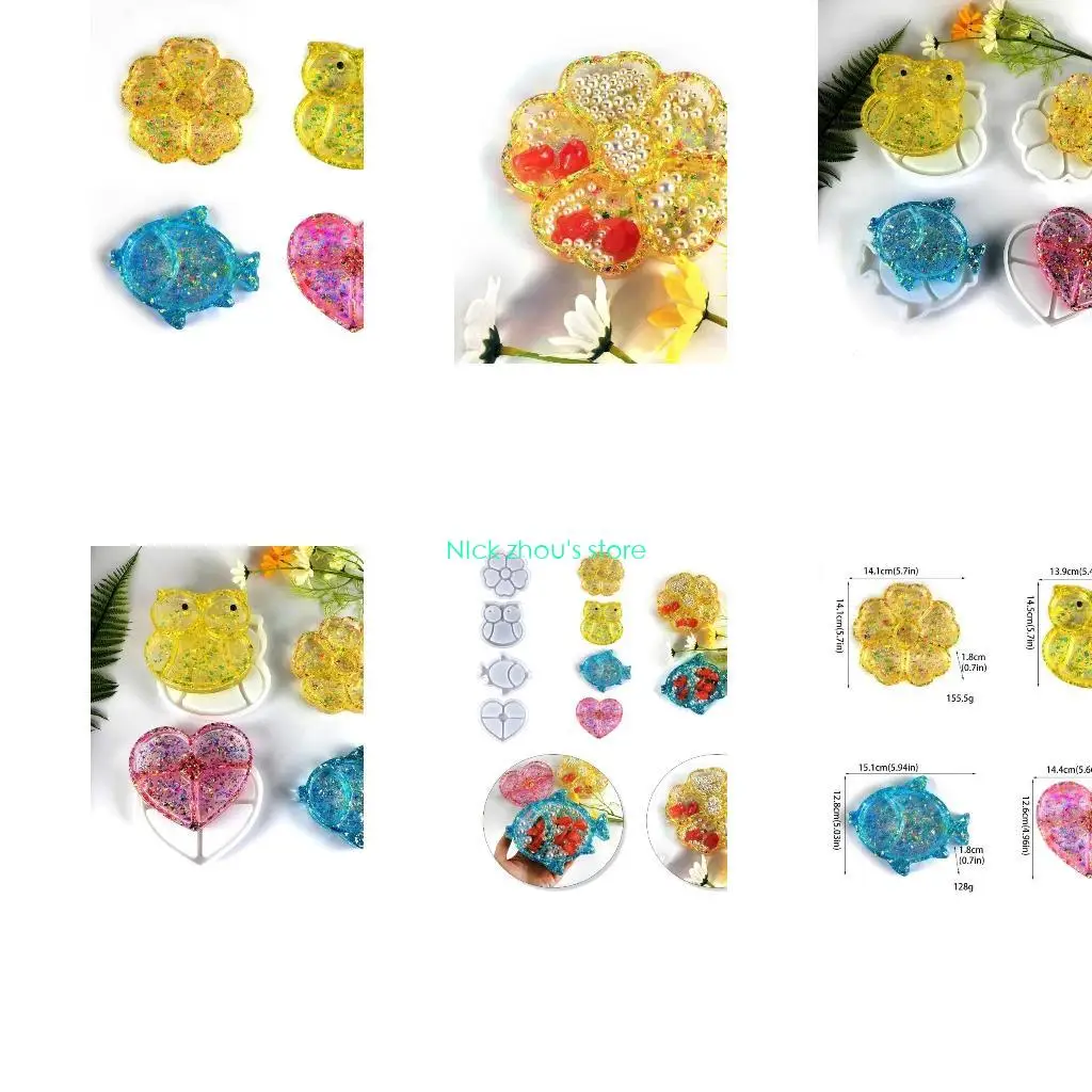 E15E Tray Silicone Mold DIY Concrete Cement Plaster Epoxy Resin Geometric Storage Dish Plate Mould Home Handicraft Decoration
E15E Tray Silicone Mold DIY Concrete Cement Plaster Epoxy Resin Geometric Storage Dish Plate Mould Home Handicraft Decoration