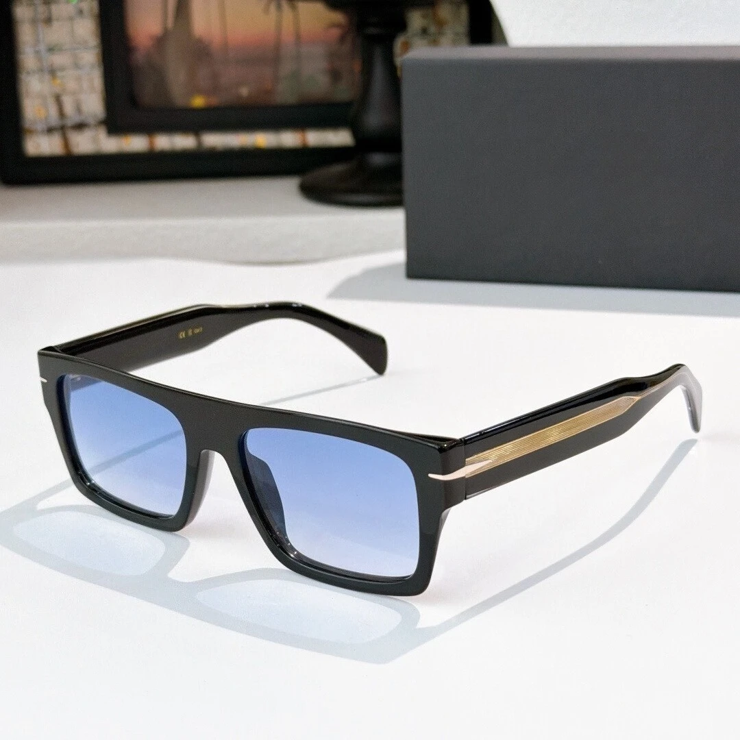 Luxury Brand DB7161 Square Acetate Sunglasses Gradient Lens Retro Black Frame UV400 Unisex Fashion Shades Designer Eyewear
Luxury Brand DB7161 Square Acetate Sunglasses Gradient Lens Retro Black Frame UV400 Unisex Fashion Shades Designer Eyewear