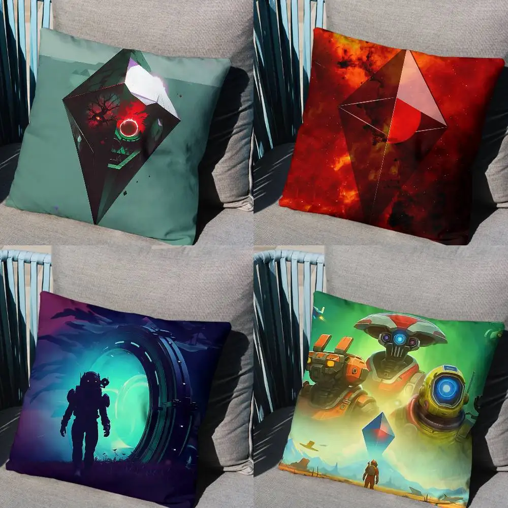 game Art No Man's Sky Pillow Case Pillow Case Living Room Sofa Cushion Cover Suitable For Home Bedroom Room Decoration
game Art No Man's Sky Pillow Case Pillow Case Living Room Sofa Cushion Cover Suitable For Home Bedroom Room Decoration