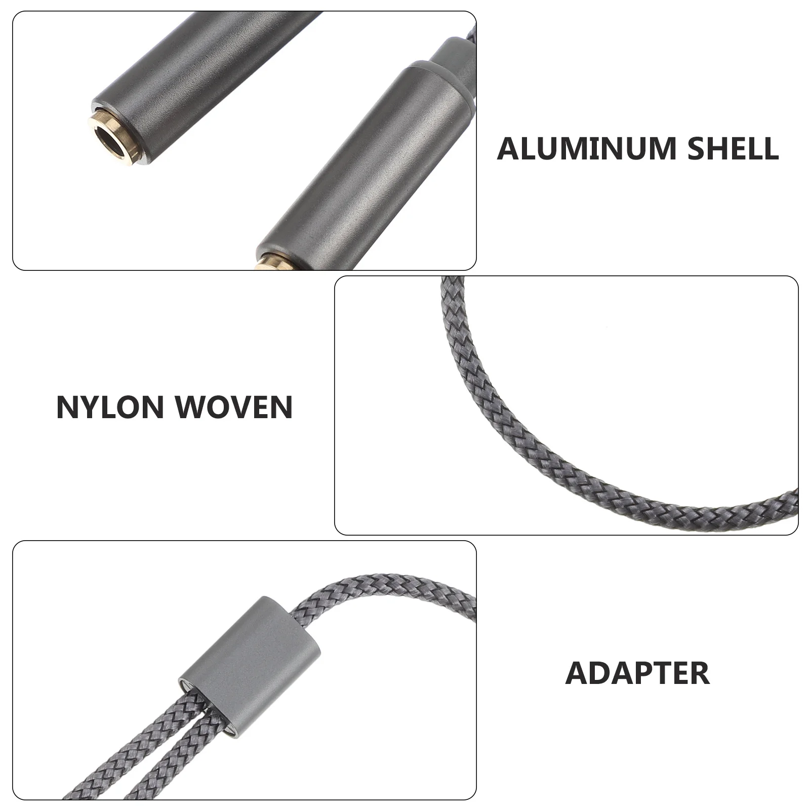 2Pcs 3.5mm Audio Cable Splitter with Nylon Braided Jacket Male to Dual Female Headset Converter for Computer Music Lovers Use
2Pcs 3.5mm Audio Cable Splitter with Nylon Braided Jacket Male to Dual Female Headset Converter for Computer Music Lovers Use