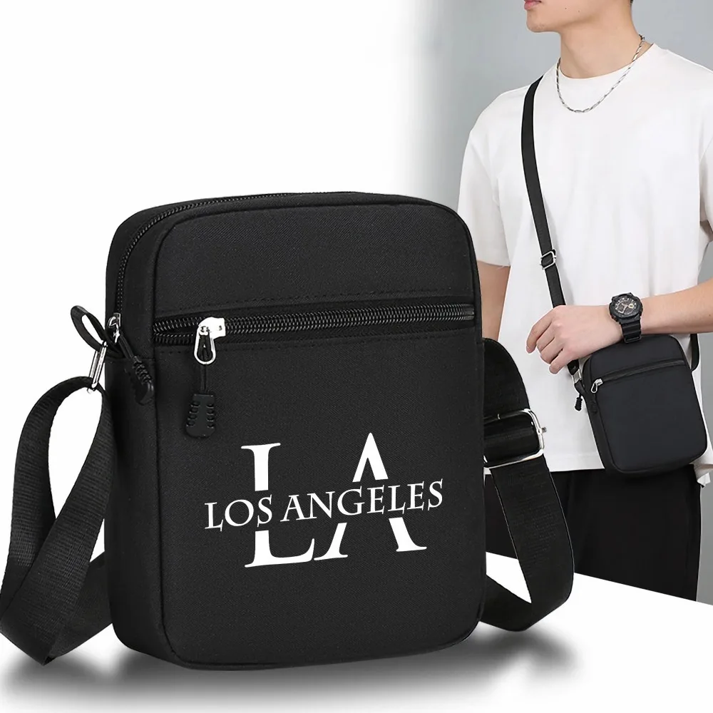 Originality Losangeles Pattern Mini Crossbody Bag LA&NY Shoulder Bags Adjustable Strap Black Casual Sports Pouch Square Bag
Originality Losangeles Pattern Mini Crossbody Bag LA&NY Shoulder Bags Adjustable Strap Black Casual Sports Pouch Square Bag