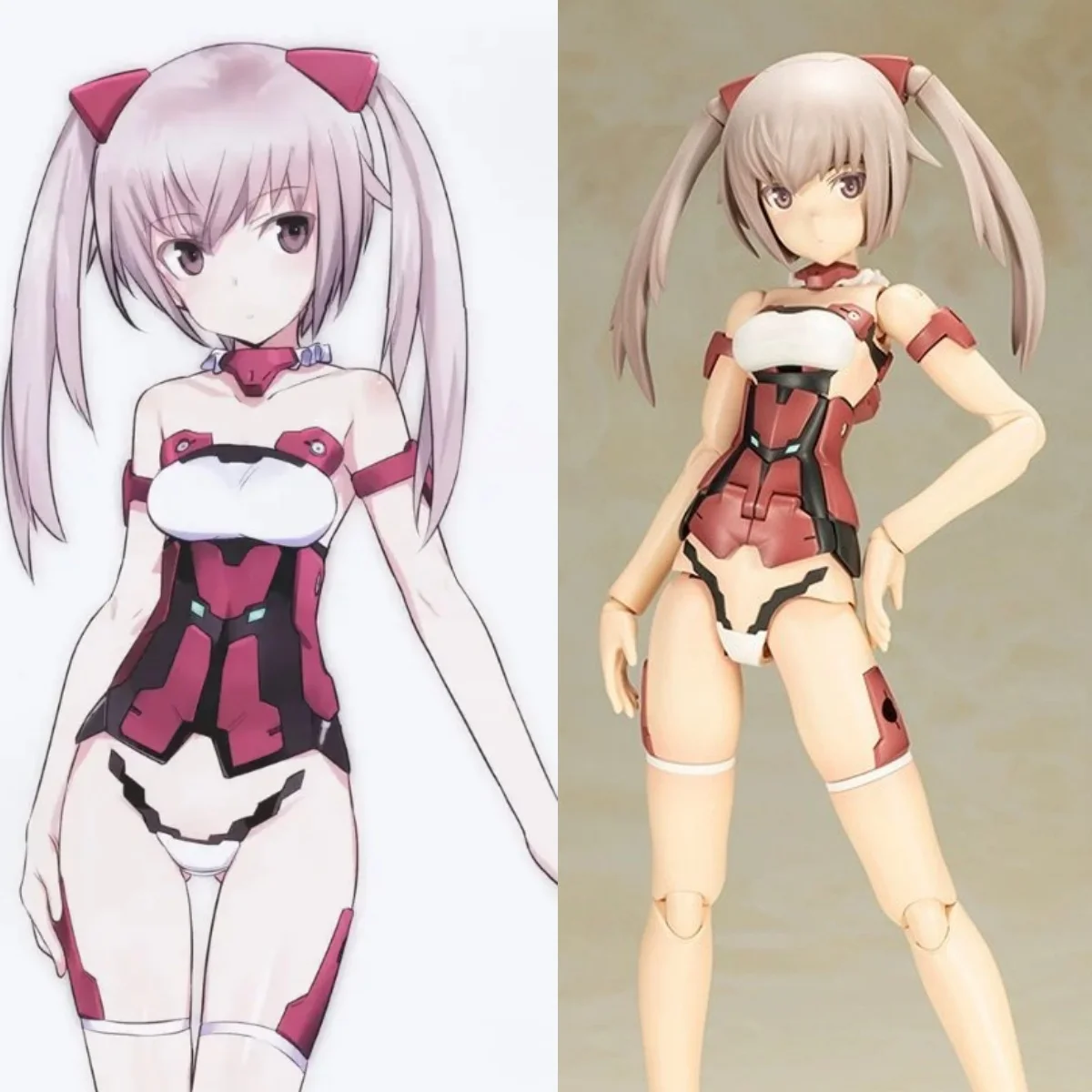 Kotobukiya FG164 Large Scale Megami Device FAG Mecha Girl Plastic Assembly Pretty Gir Full Set 25cm Action Figure Model
Kotobukiya FG164 Large Scale Megami Device FAG Mecha Girl Plastic Assembly Pretty Gir Full Set 25cm Action Figure Model