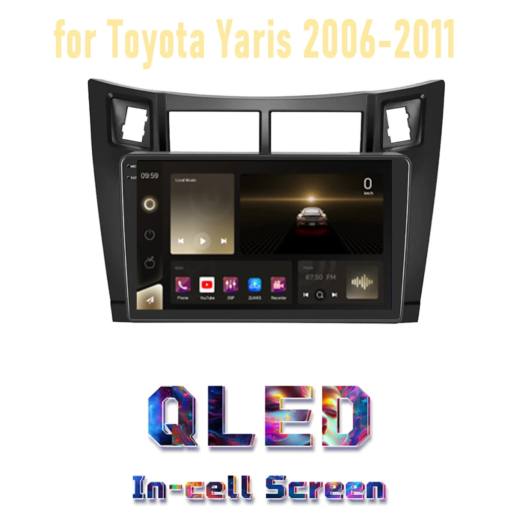 Автомагнитола 4 ГБ+64 ГБ, 9 дюймов, для Toyota Yaris 2006-2011, с CarPlay, Android 15, GPS, 4G+Wi-Fi, навигацией и мультимедийным плеером
Автомагнитола 4 ГБ+64 ГБ, 9 дюймов, для Toyota Yaris 2006-2011, с CarPlay, Android 15, GPS, 4G+Wi-Fi, навигацией и мультимедийным плеером