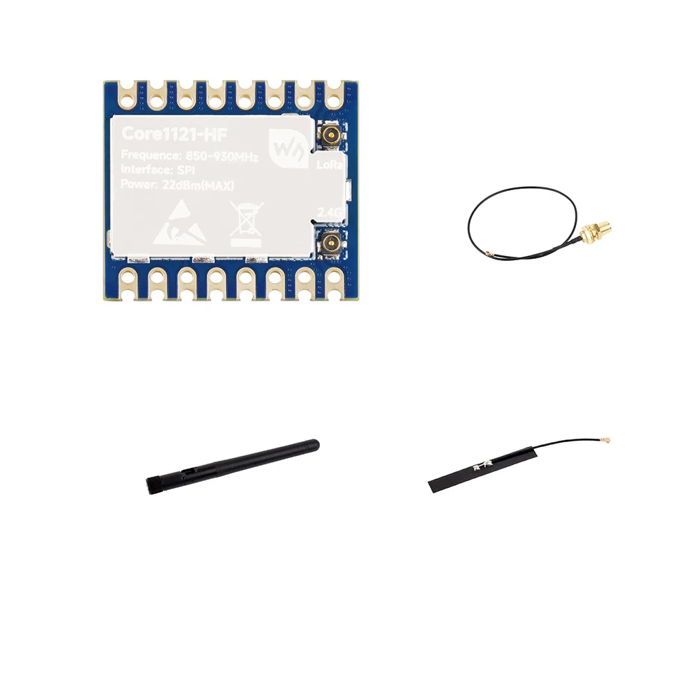 Core1121 Двухдиапазонный модуль LoRa, дополнительный ГГц, частотные диапазоны 2,4 ГГц, беспроводная технология связи для приложений IoT
Core1121 Двухдиапазонный модуль LoRa, дополнительный ГГц, частотные диапазоны 2,4 ГГц, беспроводная технология связи для приложений IoT