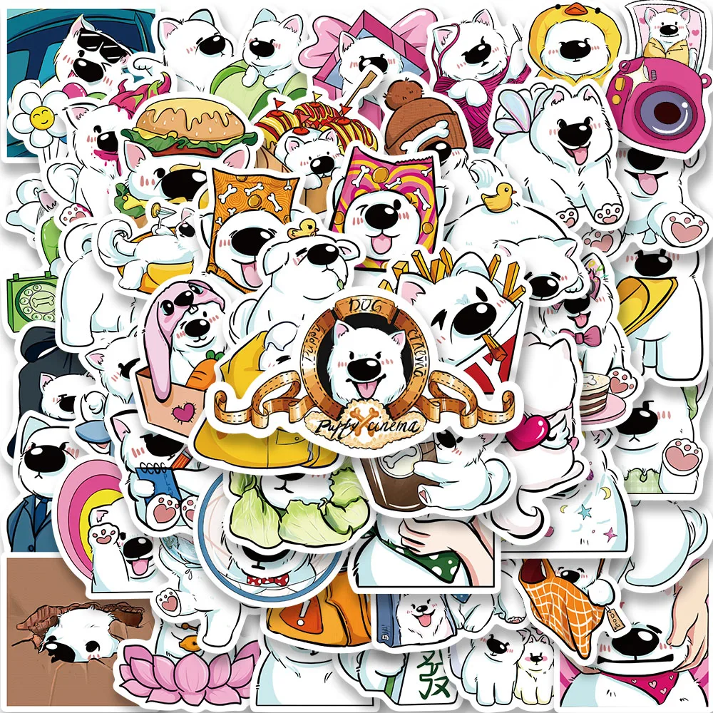 50PCS Cute Samoyed Puppy Fluffy DOG Cartoon Sticker Kawaii Album Scrapbook Phone Planner Car Sticker Decals Kids Toy
50PCS Cute Samoyed Puppy Fluffy DOG Cartoon Sticker Kawaii Album Scrapbook Phone Planner Car Sticker Decals Kids Toy