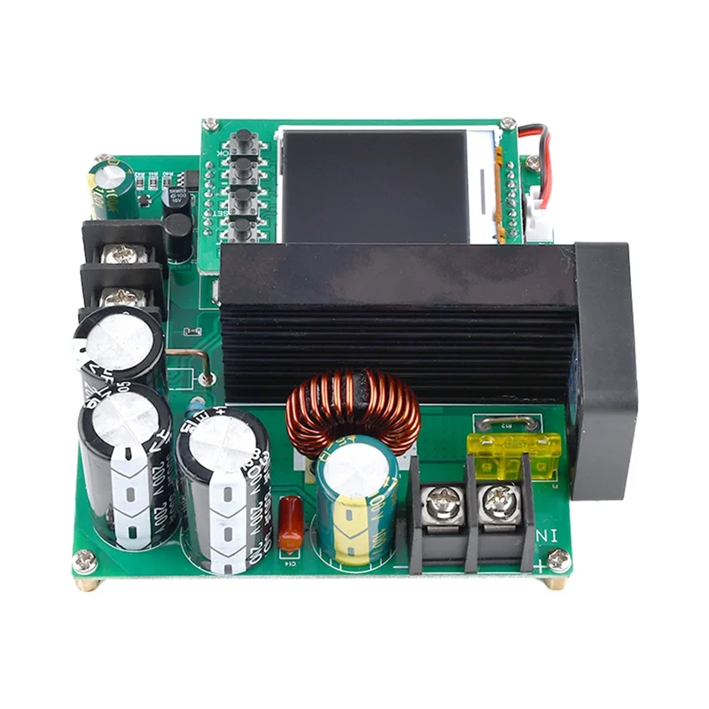 900W 15A Step Up Module TFT Digital Display DC-DC Step Up Converter Booster 9-60V To 10-120V Constant Current Voltage
900W 15A Step Up Module TFT Digital Display DC-DC Step Up Converter Booster 9-60V To 10-120V Constant Current Voltage