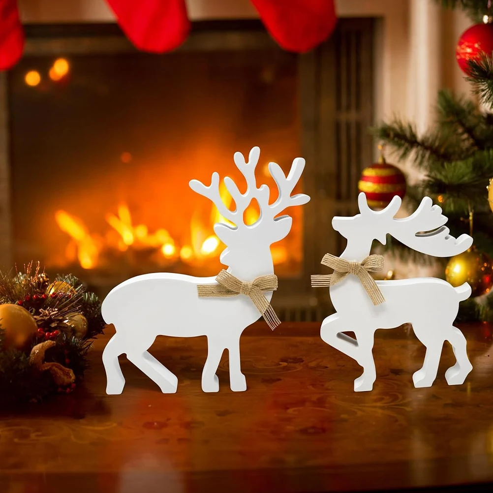 Wooden Reindeer Ornaments Holiday Figurine Dining Room Decor Chrtimas Christmasindeer Statue Centerpiece Home
Wooden Reindeer Ornaments Holiday Figurine Dining Room Decor Chrtimas Christmasindeer Statue Centerpiece Home
