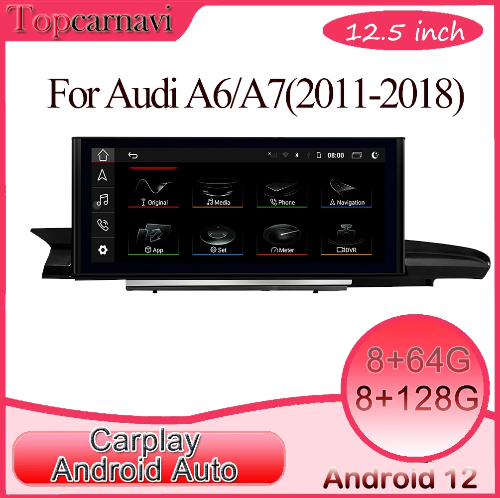 Android 12 Smart Radio Car radio Stereo receiver radio 2 din Car receiver carplay for Audi A6 C7 S6 RS6 A7 S7 RS7(2011-2018)
Android 12 Smart Radio Car radio Stereo receiver radio 2 din Car receiver carplay for Audi A6 C7 S6 RS6 A7 S7 RS7(2011-2018)