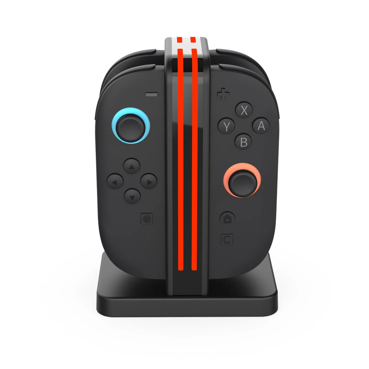 4 Slot Controller Charging Dock for Switch 2 Compatible RGB Charging Station for Joy Con Gamepad Charger Stand
4 Slot Controller Charging Dock for Switch 2 Compatible RGB Charging Station for Joy Con Gamepad Charger Stand