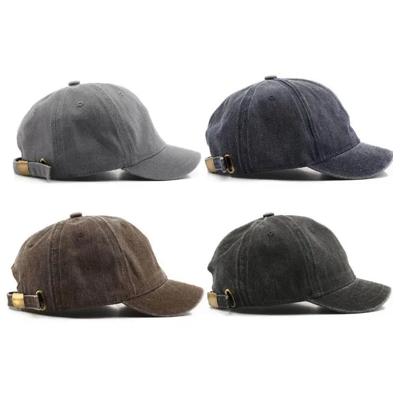 2025 Adjustable Baseball Cap Retro Short Brim Sun Visor Hats 100% Cotton Sports Peaked Cap Adjustable Snapback Dad Trucker Hats
2025 Adjustable Baseball Cap Retro Short Brim Sun Visor Hats 100% Cotton Sports Peaked Cap Adjustable Snapback Dad Trucker Hats