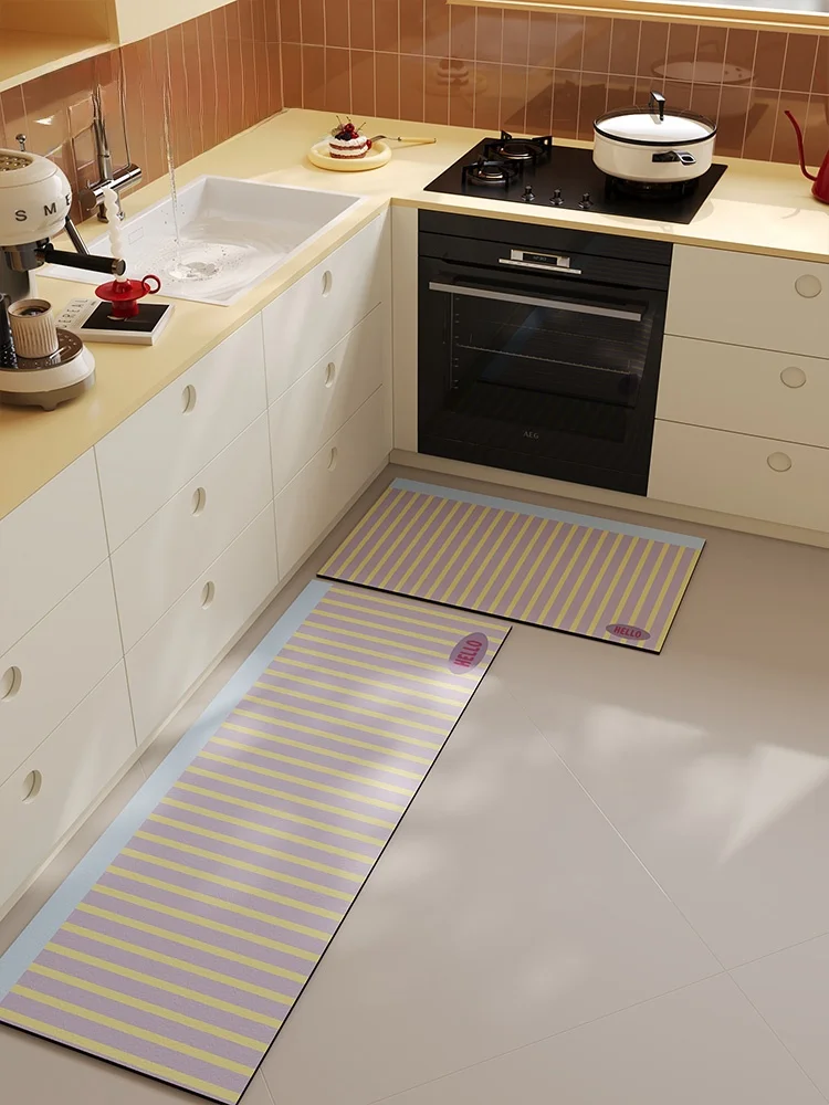 Xipiplab Modern mat Kitchen Floor Mat Oil Absorbent Long Strip Foot Pad No Waable Easy to Clean Home Use Rug
Xipiplab Modern mat Kitchen Floor Mat Oil Absorbent Long Strip Foot Pad No Waable Easy to Clean Home Use Rug