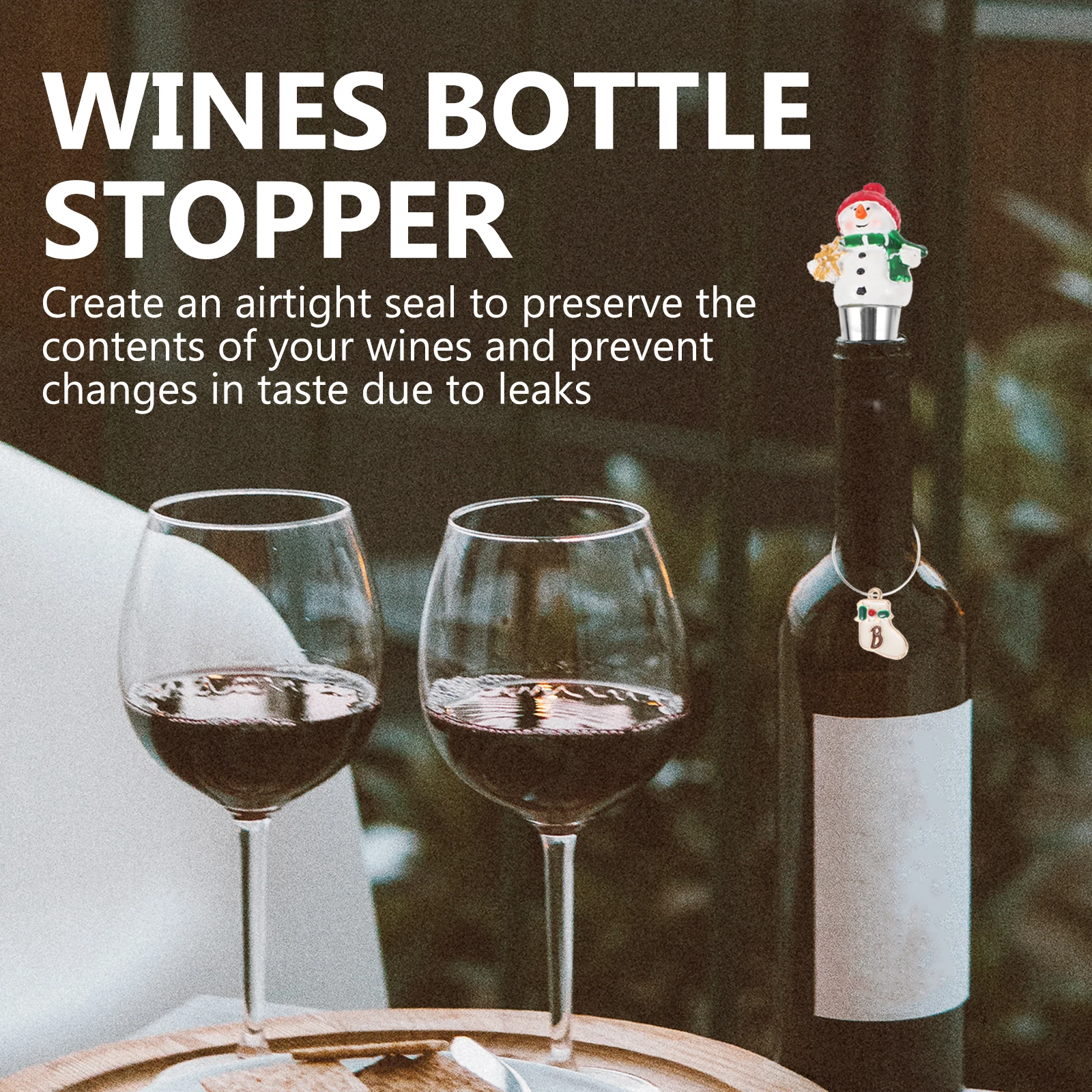 1Set Snowman Wine Stopper Resin Metal Airtight Seal Smooth Edges Easy Use Decorative Reusable Christmas Party Sealer
1Set Snowman Wine Stopper Resin Metal Airtight Seal Smooth Edges Easy Use Decorative Reusable Christmas Party Sealer