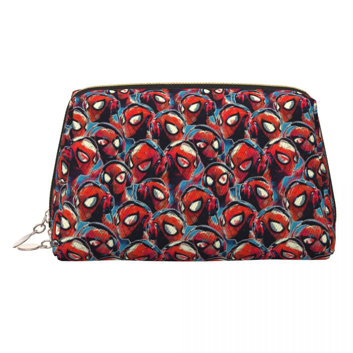 Custom Spider Man Head Logo Toiletry Bag for Women Manga Cosmetic Makeup Organizer Lady Beauty Storage Dopp Kit Box
Custom Spider Man Head Logo Toiletry Bag for Women Manga Cosmetic Makeup Organizer Lady Beauty Storage Dopp Kit Box