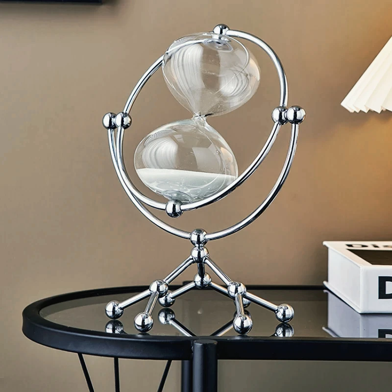 Creative Metal Bracket Hourglass Luxury Interior Decoration Ornaments Glass Sand Bottle Modern Home Minimalist Desk
Creative Metal Bracket Hourglass Luxury Interior Decoration Ornaments Glass Sand Bottle Modern Home Minimalist Desk