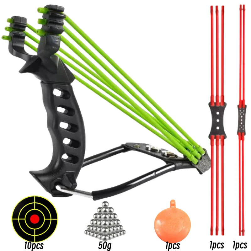Outdoor High-precision Heavy-duty Metal Slingshot Wrist Shooting Fish Power Hunting Support Slingshot Powerful Rubber Band
Outdoor High-precision Heavy-duty Metal Slingshot Wrist Shooting Fish Power Hunting Support Slingshot Powerful Rubber Band