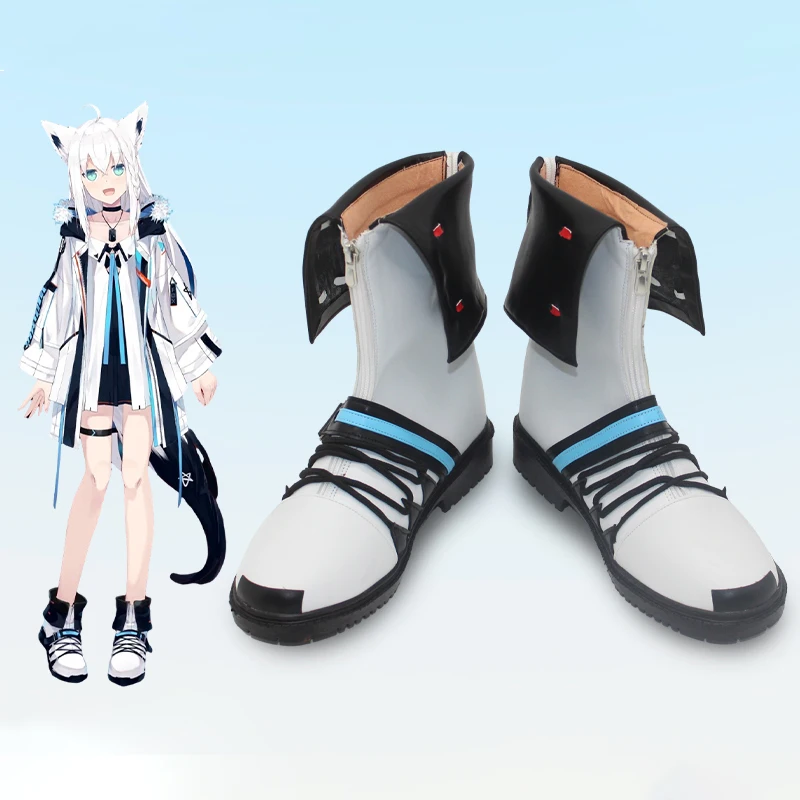 YouTuber VTuber Hololive Shirakami Fubuki Cosplay Shoes Boots Halloween Costume Accessories
YouTuber VTuber Hololive Shirakami Fubuki Cosplay Shoes Boots Halloween Costume Accessories
