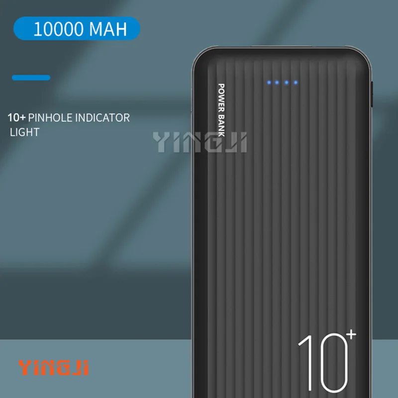 Wave texture Charging treasure 10000mah Business Gift Mobile power Portable mobile power dual USB port
Wave texture Charging treasure 10000mah Business Gift Mobile power Portable mobile power dual USB port