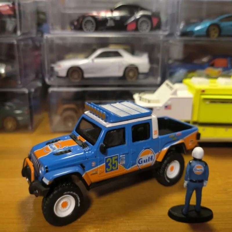 Greenlight 1:64 2021 Jeep Gladiator — Gulf Oil Gulf 51453, модель игрушечного автомобиля, детский подарок.
Greenlight 1:64 2021 Jeep Gladiator — Gulf Oil Gulf 51453, модель игрушечного автомобиля, детский подарок.