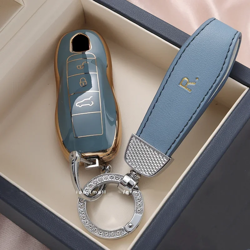 TPU Car Remote Key Case Cover Shell For Porsche Panamera Spyder Carrera Macan Boxster Cayman Cayenne 911 970 981 991 Protector
TPU Car Remote Key Case Cover Shell For Porsche Panamera Spyder Carrera Macan Boxster Cayman Cayenne 911 970 981 991 Protector