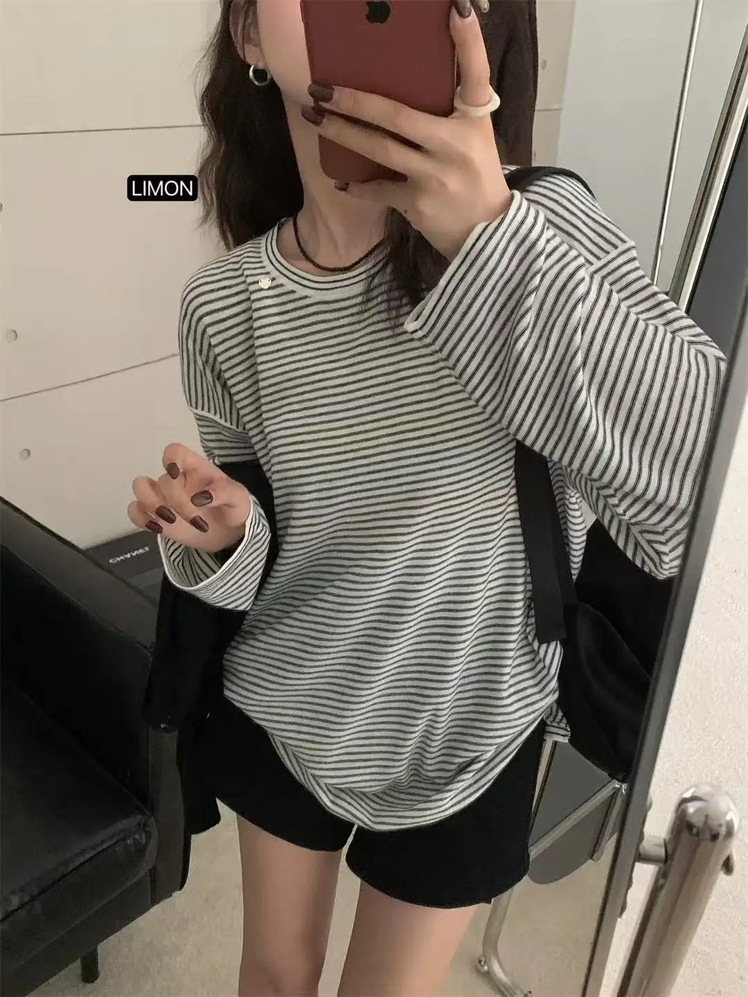Spring Commute Style Women's Long Sleeve Loose Knitted Stripe Top Thin round Neck Casual Versatile Comfortable Korean Fashion
Spring Commute Style Women's Long Sleeve Loose Knitted Stripe Top Thin round Neck Casual Versatile Comfortable Korean Fashion