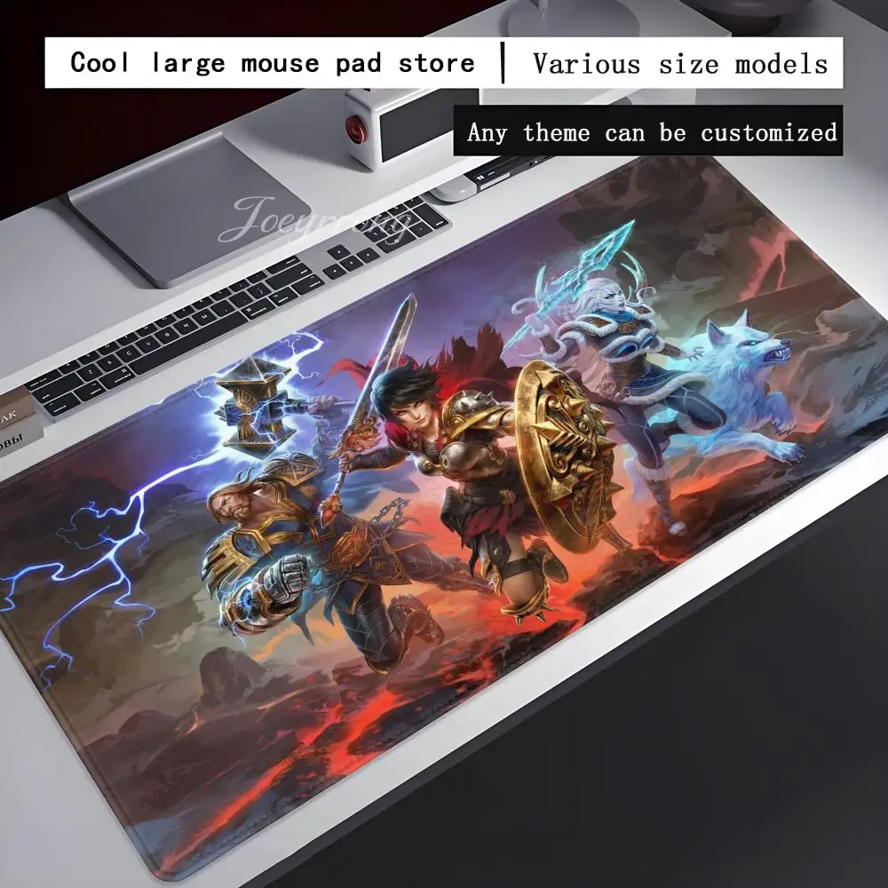 Smite Gaming Mouse Pad Mouse Pad Extended Gaming Keyboard Mats Large 90x40cm XXL Gamer Mousepad
Smite Gaming Mouse Pad Mouse Pad Extended Gaming Keyboard Mats Large 90x40cm XXL Gamer Mousepad