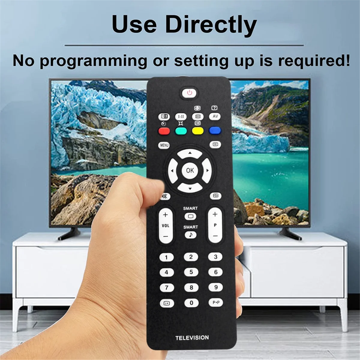 Replace RC2023601 Remote Control for Philips LCD Smart TV RC2023601/01 42PFL7422 RC2023617/01 DY
Replace RC2023601 Remote Control for Philips LCD Smart TV RC2023601/01 42PFL7422 RC2023617/01 DY