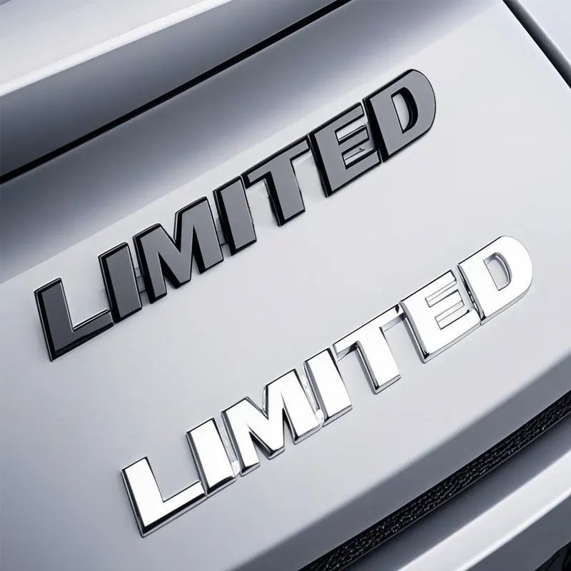 LIMITED trunk label car stickers for Toyota Highlander Senna RAV4 metal modified accessories body universal standard decals
LIMITED trunk label car stickers for Toyota Highlander Senna RAV4 metal modified accessories body universal standard decals